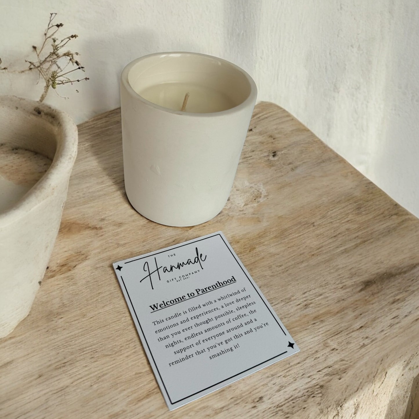 Welcome to Parenthood Candle – A Luxury Gift for New Mums & Dads