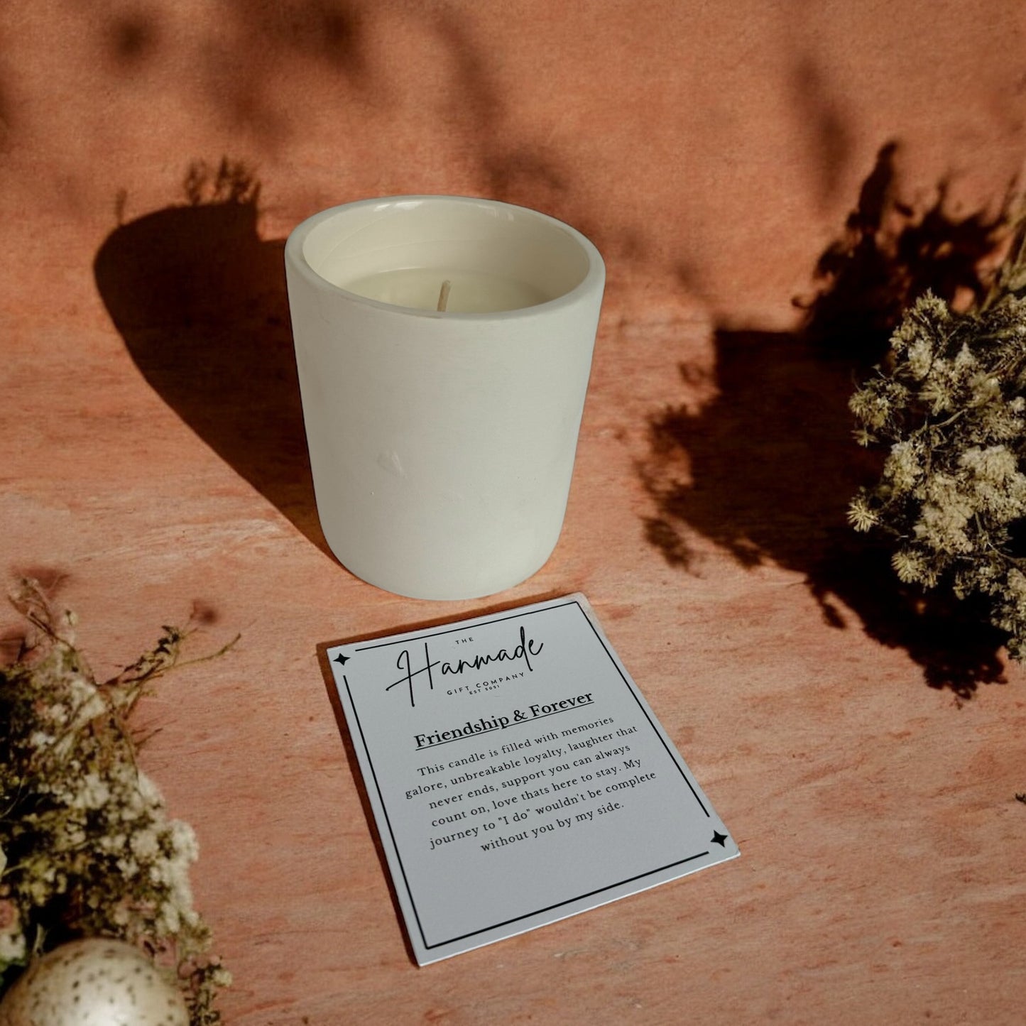 Friendship & Forever Candle – A Sentimental Gift for Your Bridal Party