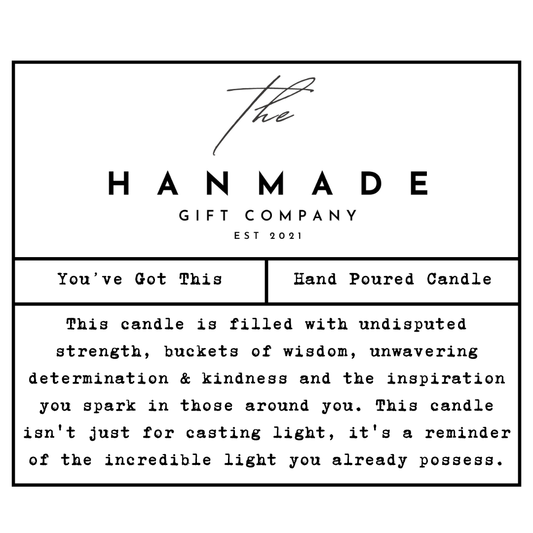 You've Got This Candle – A Luxury Gift to Inspire Confidence & Resilience